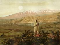 Moses viewing the promised land-Philip Richard Morris-Giclee Print