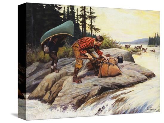 Stretched Canvas Print, , large