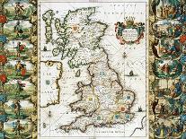 Ireland Map by C. Montague-Philip Spruyt-Mounted Giclee Print