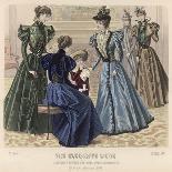 Female Dress of 1896-Philip Talmage-Framed Art Print