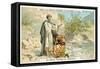 Philip the Evangelist Baptising the Ethiopian Eunuch-null-Framed Stretched Canvas