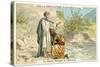 Philip the Evangelist Baptising the Ethiopian Eunuch-null-Stretched Canvas