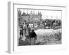 Philip the Fair Reviewing Five Thousand Parisians Ready to Bear Arms, C1285-1314 (1882-188)-null-Framed Giclee Print