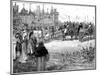 Philip the Fair Reviewing Five Thousand Parisians Ready to Bear Arms, C1285-1314 (1882-188)-null-Mounted Giclee Print