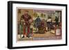 Philip the Good, Duke of Burgundy, Meeting with Artists, 1450-null-Framed Giclee Print