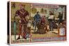 Philip the Good, Duke of Burgundy, Meeting with Artists, 1450-null-Stretched Canvas