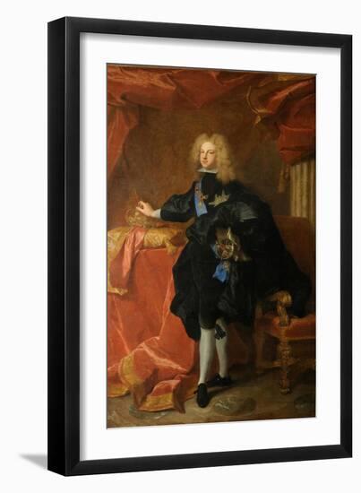 Philip V, King of Spain (1683-174), 1701-Hyacinthe François Honoré Rigaud-Framed Giclee Print