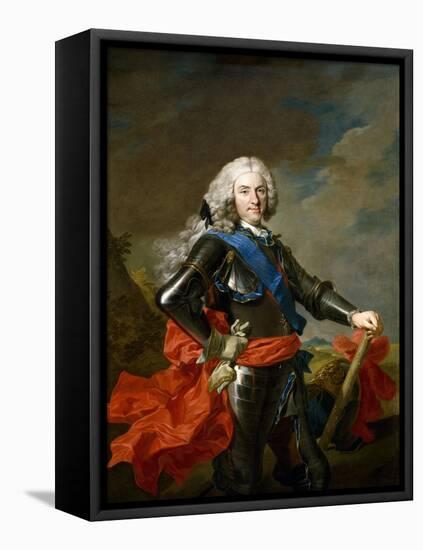 Philip V, King of Spain, Ca. 1739-Louis-Michel van Loo-Framed Stretched Canvas