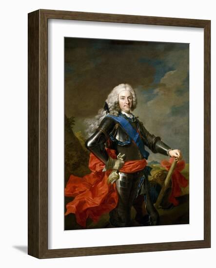 Philip V, King of Spain, Ca. 1739-Louis-Michel van Loo-Framed Giclee Print