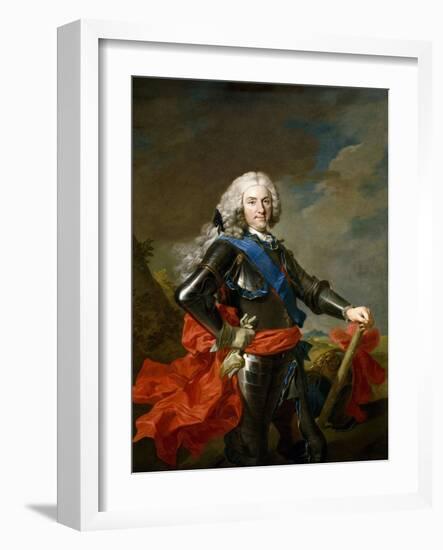 Philip V, King of Spain, Ca. 1739-Louis-Michel van Loo-Framed Giclee Print