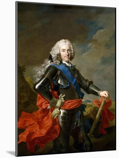 Philip V, King of Spain, Ca. 1739-Louis-Michel van Loo-Mounted Giclee Print