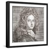 Philip V, King of Spain. Portrait (Print)-Joseph (after) Vivien-Framed Giclee Print