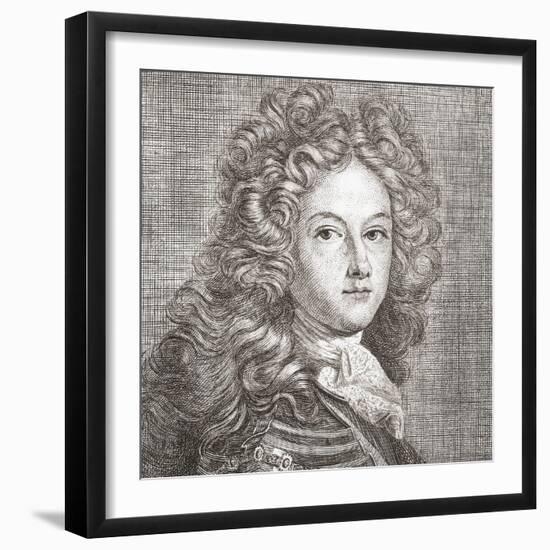 Philip V, King of Spain. Portrait (Print)-Joseph (after) Vivien-Framed Giclee Print