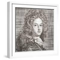 Philip V, King of Spain. Portrait (Print)-Joseph (after) Vivien-Framed Giclee Print