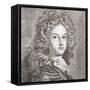 Philip V, King of Spain. Portrait (Print)-Joseph (after) Vivien-Framed Stretched Canvas