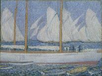 A Procession of Yachts-Philip Wilson Steer-Giclee Print