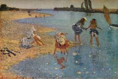 'On Walberswick Pier', c1887, (c1915)-Philip Wilson Steer-Framed Giclee Print