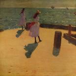 'On Walberswick Pier', c1887, (c1915)-Philip Wilson Steer-Giclee Print