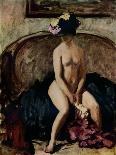 'Seated Nude: The Black Hat', c1900-Philip Wilson Steer-Giclee Print