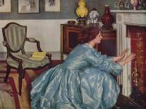Model Seated Before a Mirror-Philip Wilson Steer-Giclee Print