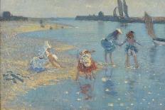 Walberswick, Children Paddling, 1891-Philip Wilson Steer-Framed Giclee Print