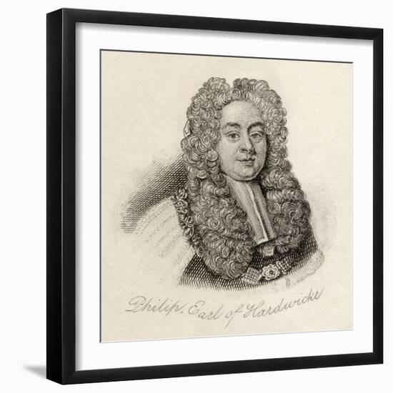 Philip Yorke, from 'Crabb's Historical Dictionary', Published 1825-null-Framed Giclee Print