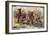 Philipe Auguste at the Battle of Bouvines, 1214-null-Framed Giclee Print