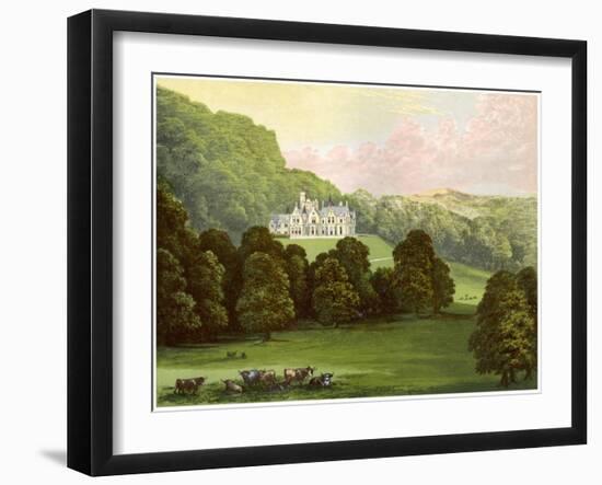 Philiphaugh, Selkirkshire, Scotland, Home of Baronet Murray, C1880-Benjamin Fawcett-Framed Giclee Print