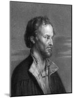 Philipp Melanchthon, 16th Century German Protestant Reformer, 1836-Albrecht Durer-Mounted Giclee Print