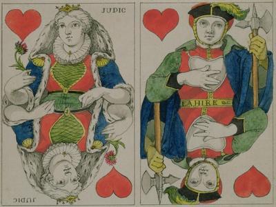Design for Playing Cards, circa 1810