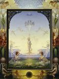 Various Scenes, David and Goliath and Four Profiles-Philipp Otto Runge-Giclee Print