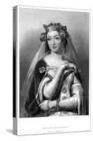 Philippa of Hainault, Queen Consort of Edward III-WH Egleton-Stretched Canvas