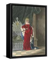 Philippa of Hainault-Charles Hamilton Smith-Framed Stretched Canvas