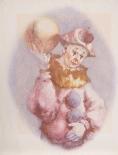 Clown and Ball-Philippe Alfieri-Collectable Print