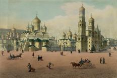 The Grand Kremlin Palace (From a Panoramic View of Moscow in 10 Part), Ca 1848-Philippe Benoist-Giclee Print