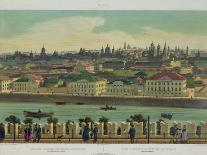 The Cathedral Square in the Moscow Kremlin, Ca 1848-Philippe Benoist-Giclee Print