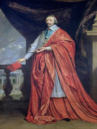 Portrait of Armand-Jean Du Plessis, Cardinal Richelieu