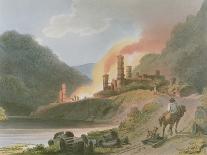 Tintern Abbey, from The Romantic and Picturesque Scenery of England Wales, Published 1805-Philippe De Loutherbourg-Framed Giclee Print