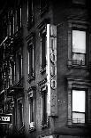 Garage Parking Sign, W 43St, Times Square, Manhattan, New York, US, Black and White Photography-Philippe Hugonnard-Photographic Print