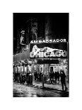 Chicago the Musical - the Ambassador Theatre in Times Square by Night-Philippe Hugonnard-Art Print