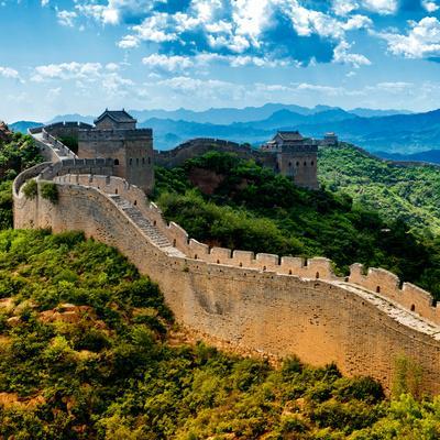 Great Wall of China (Color Photography) Posters & Wall Art