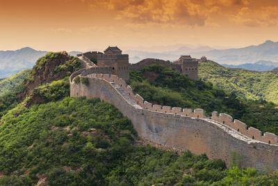Great Wall of China (Color Photography) Posters & Wall Art