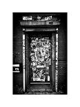 Coffee Shop Bar Sign, Union Square, Manhattan, New York, US, Old Black and White Photography-Philippe Hugonnard-Photographic Print