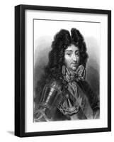 Philippe I Orleans-null-Framed Art Print