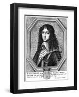 Philippe I Orleans-Fred Bouttat-Framed Art Print