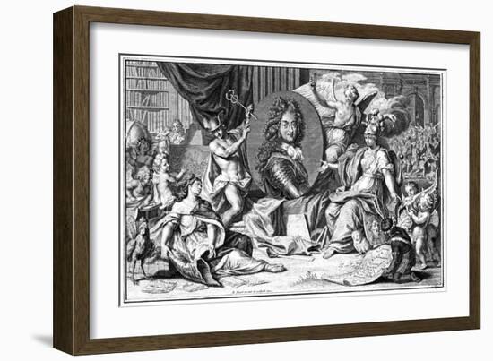 Philippe II D'Orleans-Bernard Picart-Framed Art Print