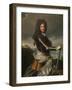 Philippe II, Duke of Orléans, 1715-Jean Baptiste Santerre-Framed Giclee Print