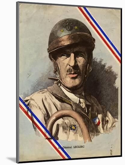 Philippe Leclerc de Hauteclocque-L. Serre-Mounted Art Print