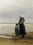 Waiting for the Boats, 1881-Philippe Lodowyck Jacob Frederik Sadee-Giclee Print