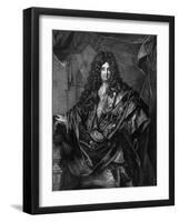 Philippe Marquis Dangeau-Hyacinthe Rigaud-Framed Art Print